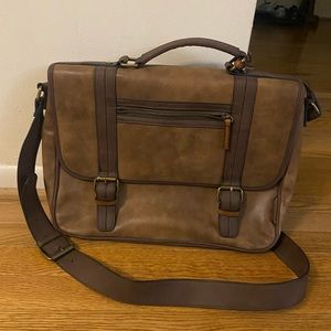 Aldo Men’s leather laptop bag